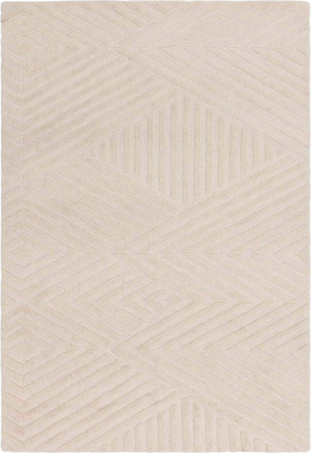 Krémový vlněný koberec 200x290 cm Hague – Asiatic Carpets Asiatic Carpets