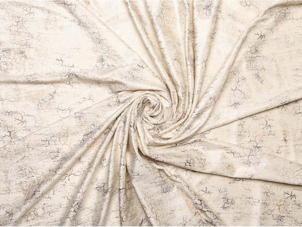 Krémový závěs 140x260 cm Lhasa – Mendola Fabrics Mendola Fabrics