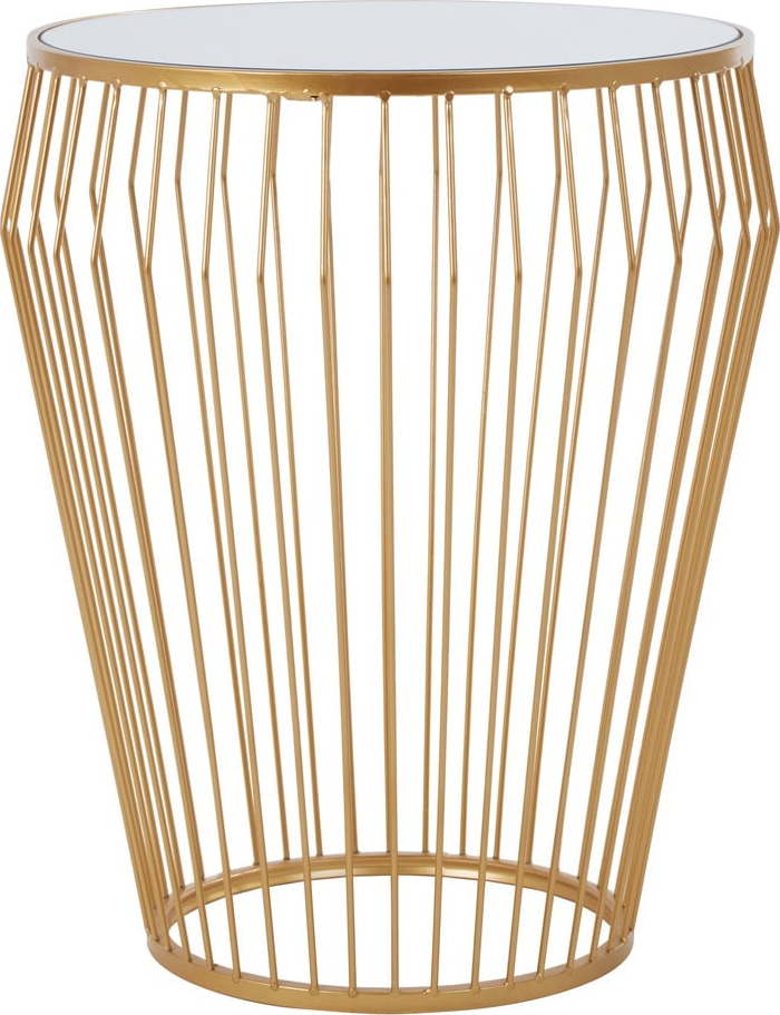 Kulatý odkládací stolek se skleněnou deskou ø 45 cm Avantis – Premier Housewares Premier Housewares