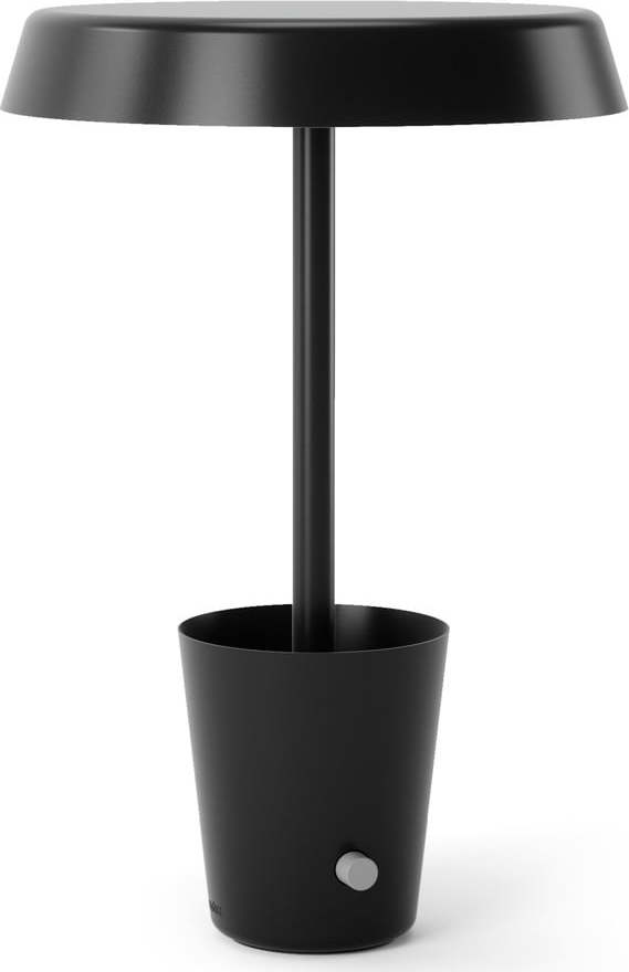 Matně černá LED stolní lampa (výška 31 cm) Cup – Umbra Umbra