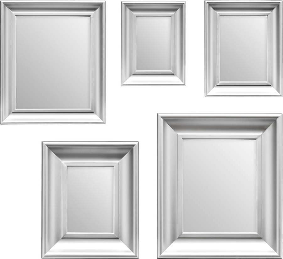 Nástěnná zrcadla v sadě 5 ks – Premier Housewares Premier Housewares