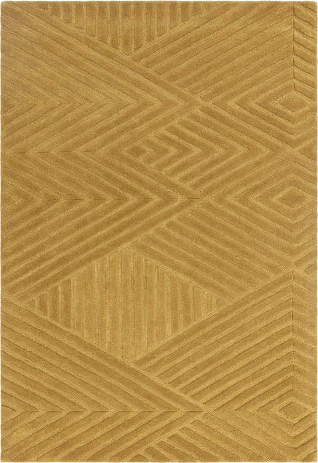 Okrově žlutý vlněný koberec 200x290 cm Hague – Asiatic Carpets Asiatic Carpets