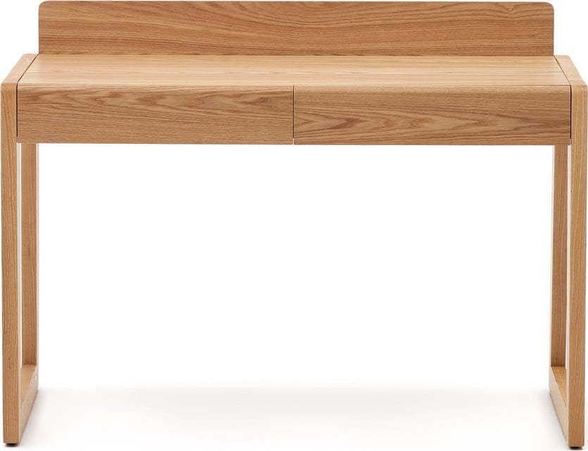 Pracovní stůl s deskou v dekoru jasanového dřeva 60x120 cm Arandu – Kave Home Kave Home
