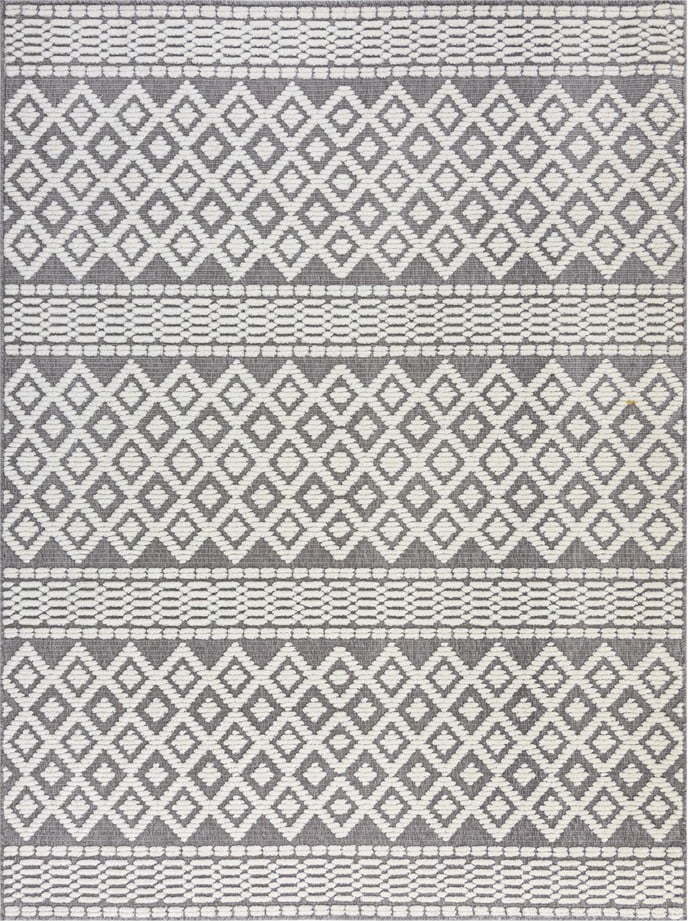 Šedý pratelný koberec 145x80 cm VERVE Jhansi - Flair Rugs Flair Rugs