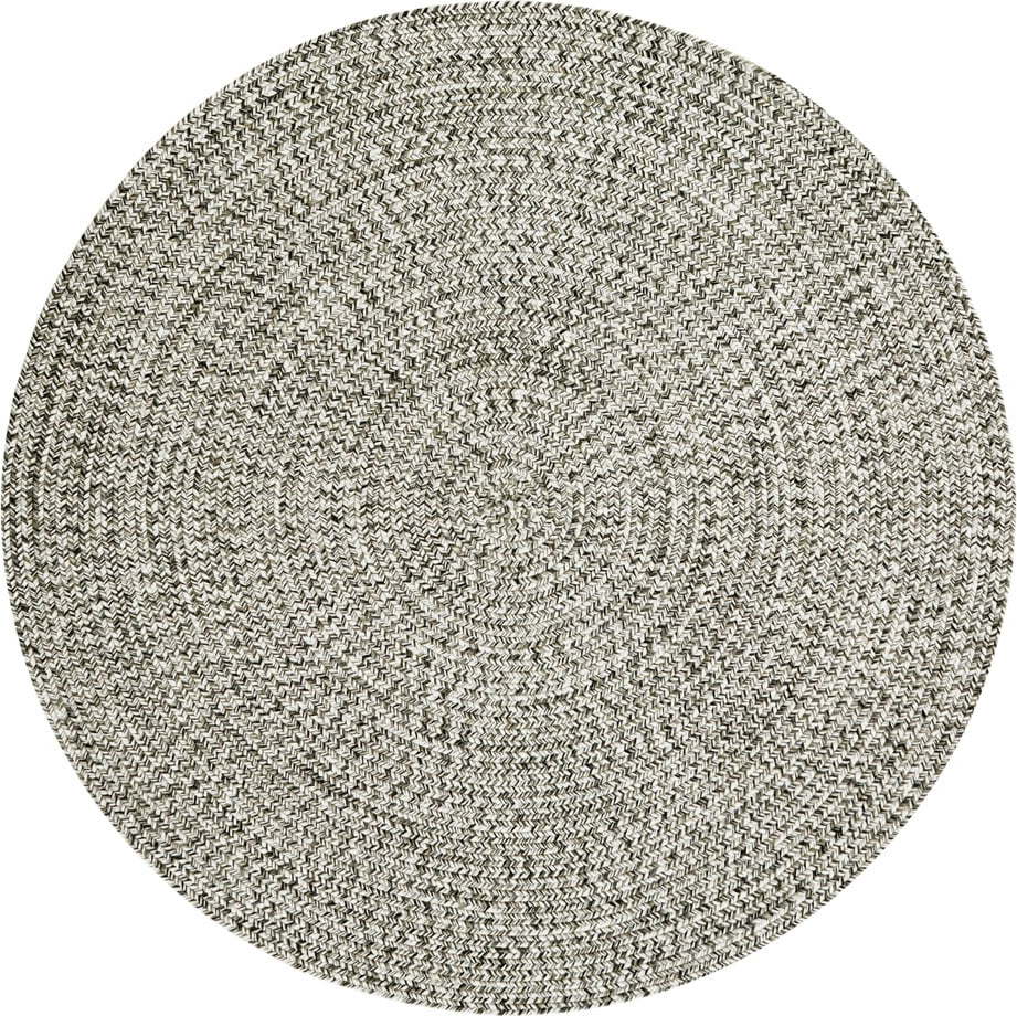 Šedý/béžový kulatý venkovní koberec ø 200 cm - NORTHRUGS NORTHRUGS