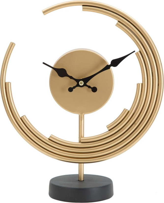 Stolní hodiny ve zlatém dekoru Mauro Ferretti Moon Mauro Ferretti