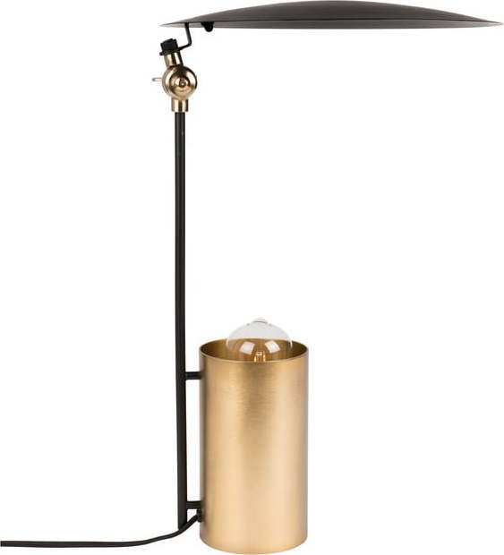 Stolní lampa v černo-zlaté barvě Dutchbone Julius Dutchbone