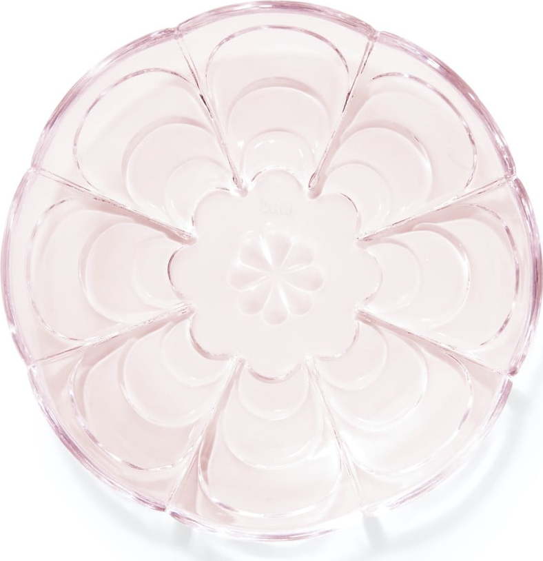 Světle růžové dezertní skleněné talíře v sadě 2 ks ø 16 cm Lily – Holmegaard Holmegaard