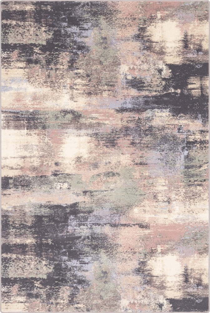 Světle růžový vlněný koberec 133x180 cm Fizz – Agnella Agnella