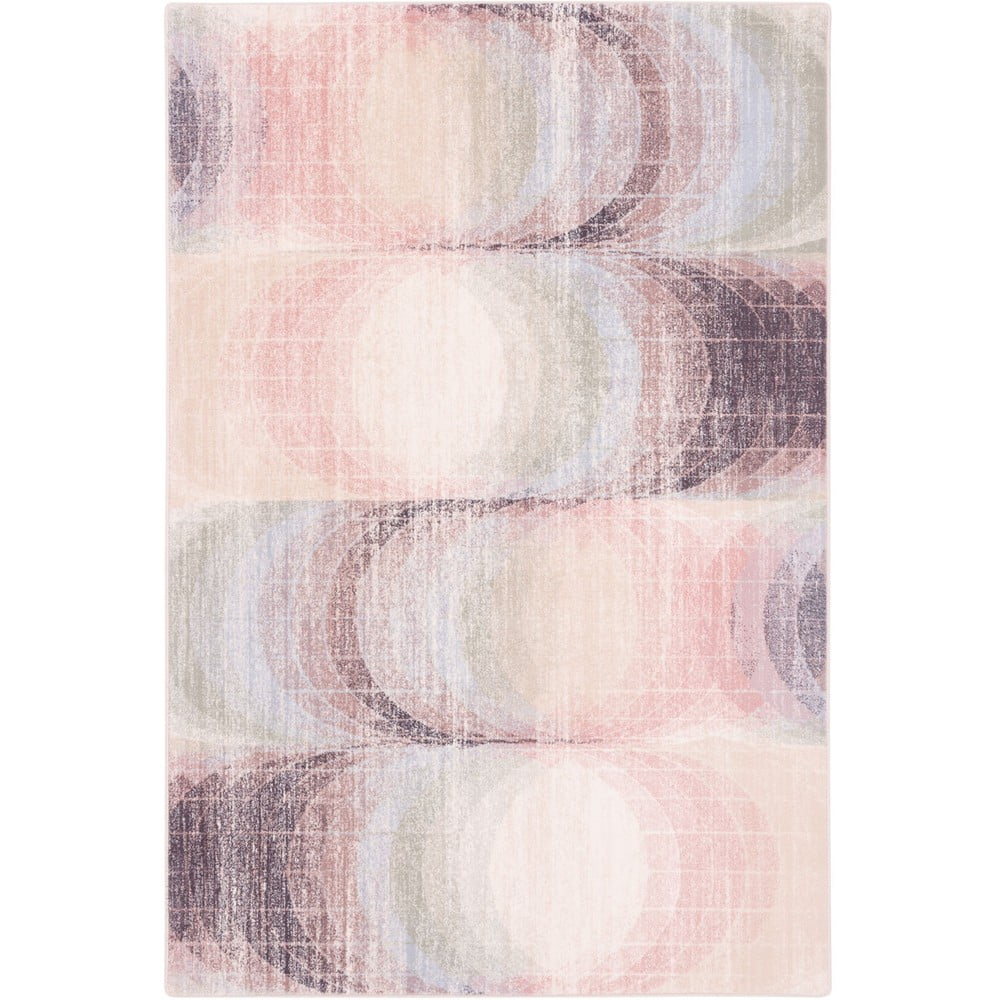 Světle růžový vlněný koberec 170x240 cm Kaola – Agnella Agnella