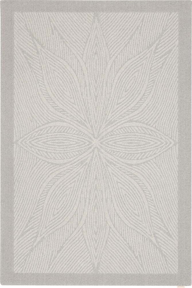 Světle šedý vlněný koberec 160x230 cm Tric – Agnella Agnella
