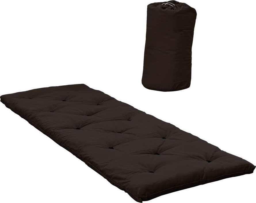 Tmavě hnědá futonová matrace 70x190 cm Bed In a Bag Brown – Karup Design Karup Design