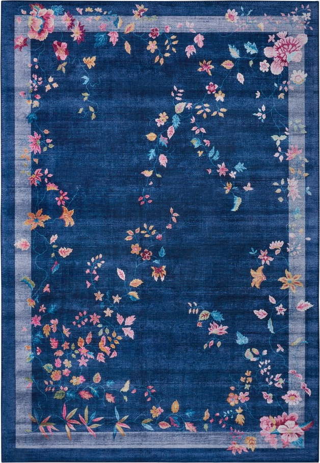 Tmavě modrý koberec 200x290 cm Amira – Hanse Home Hanse Home