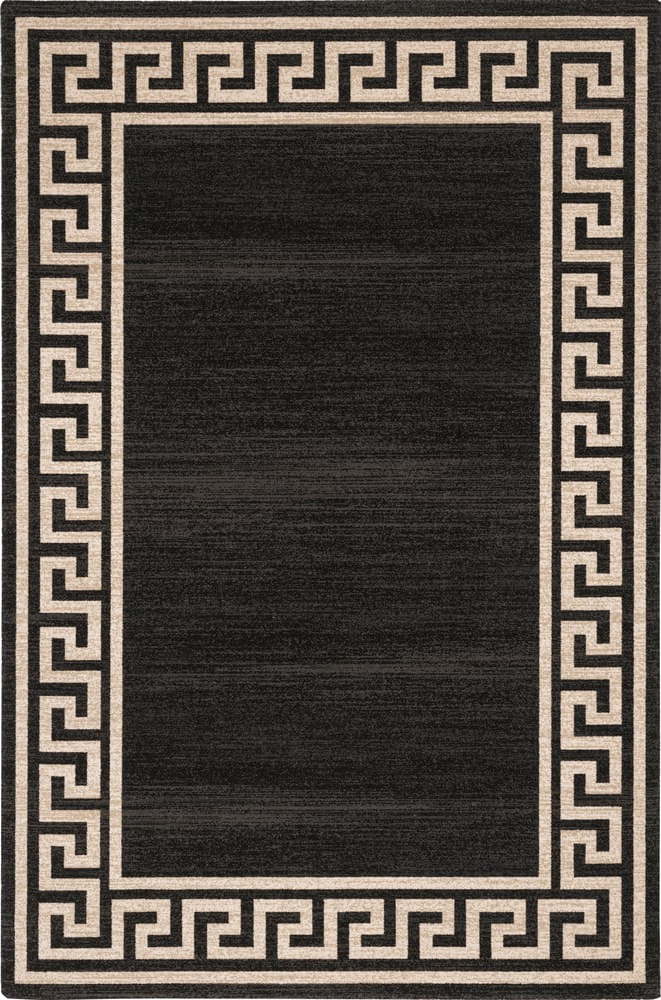 Tmavě šedý vlněný koberec 100x180 cm Cesar – Agnella Agnella