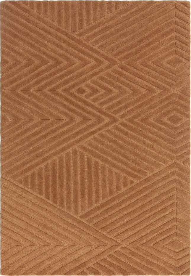 Vlněný koberec v cihlové barvě 160x230 cm Hague – Asiatic Carpets Asiatic Carpets