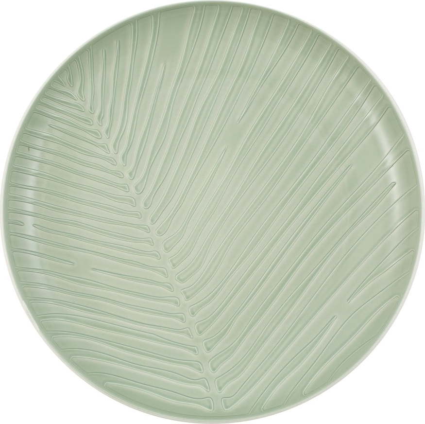 Zeleno-bílý porcelánový dezertní talíř Villeroy & Boch It’s my match