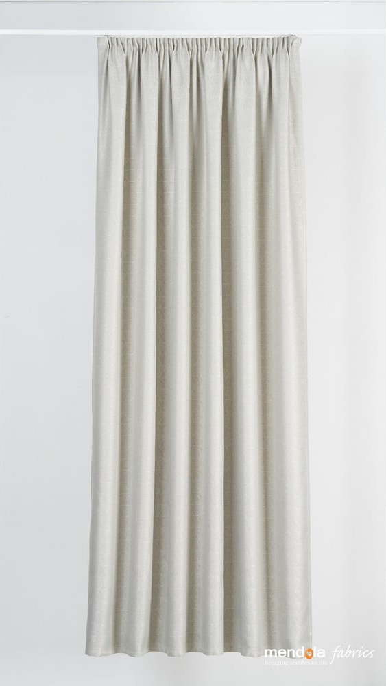 Béžový závěs 140x260 cm Teorema – Mendola Fabrics Mendola Fabrics