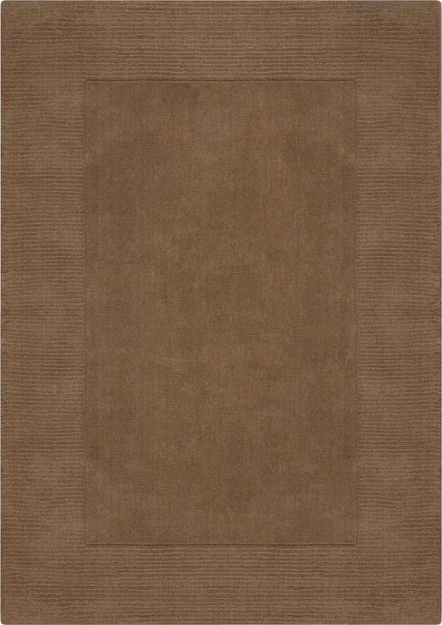 Hnědý vlněný koberec 160x230 cm – Flair Rugs Flair Rugs