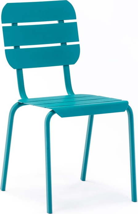 Sada 4 modrých zahradních židlí Ezeis Alicante Ezeis