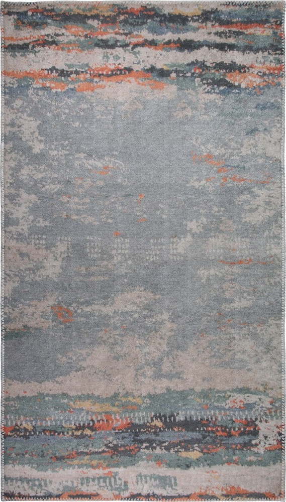 Šedý pratelný koberec 80x50 cm - Vitaus Vitaus