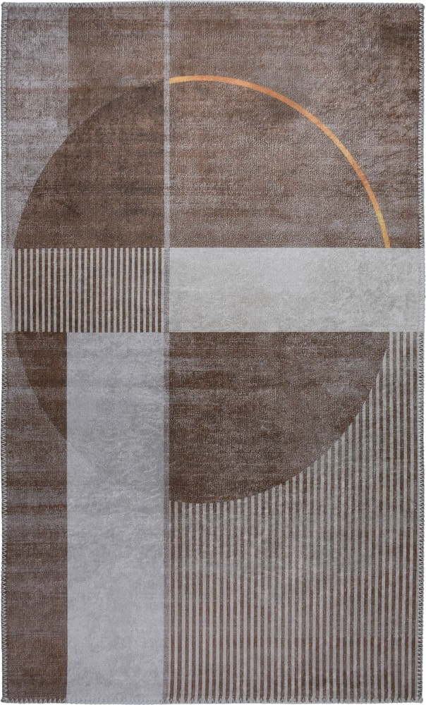 Světle hnědý pratelný koberec 120x160 cm – Vitaus Vitaus