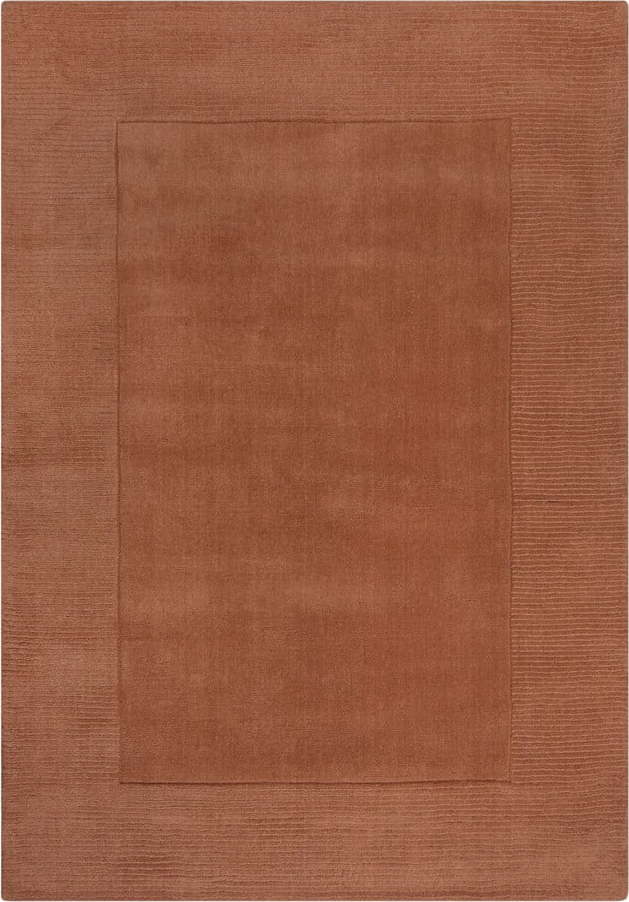 Vlněný koberec v cihlové barvě 120x170 cm – Flair Rugs Flair Rugs