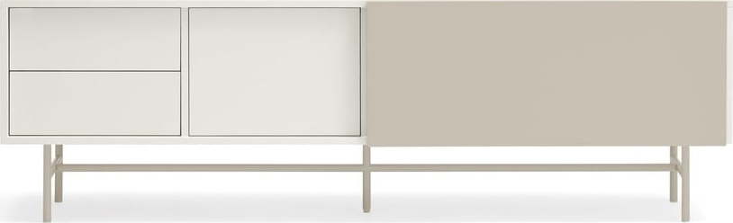 Béžovo-krémový TV stolek 180x56 cm Nube – Teulat Teulat