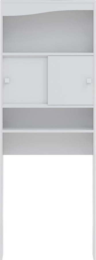 Bílá skříňka nad pračku/WC 64x177 cm Wave – TemaHome TemaHome