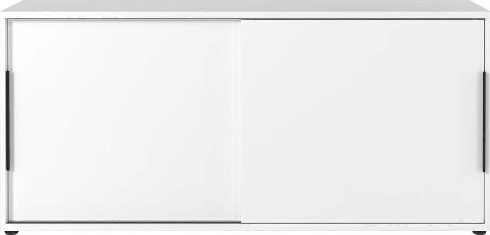 Bílá skříňka s posuvnými dveřmi 160x74 cm Mailand – Germania Germania