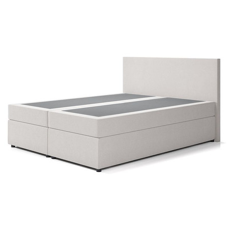 Čalouněná postel IMOLA s pružinovou matrací 160x200 cm Béžová SG nabytek