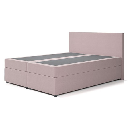 Čalouněná postel IMOLA s pružinovou matrací 160x200 cm Růžová SG nabytek