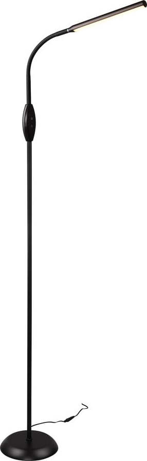 Černá LED stojací lampa (výška 145 cm) Toro – Trio TRIO