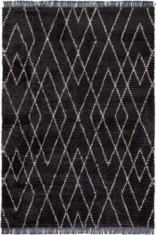 Černý koberec 120x170 cm Aisha – Flair Rugs Flair Rugs