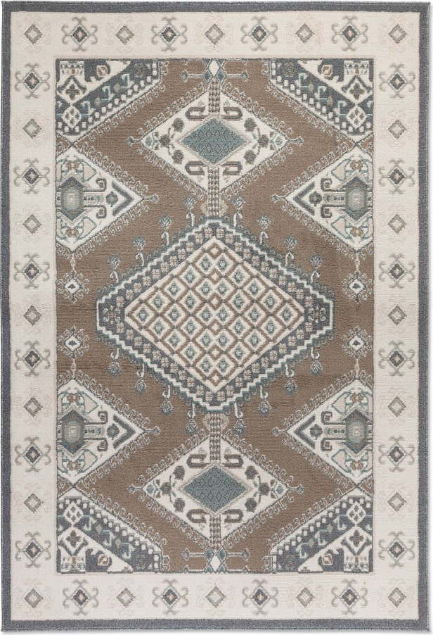 Hnědo-krémový koberec 120x170 cm Terrain – Hanse Home Hanse Home