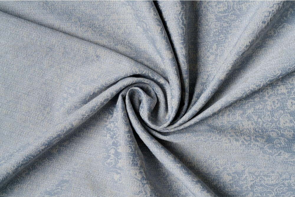 Modro-šedý závěs 140x260 cm Marciano – Mendola Fabrics Mendola Fabrics