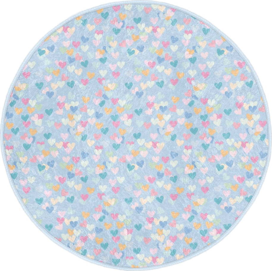 Světle modrý dětský koberec ø 120 cm Comfort – Mila Home Mila Home