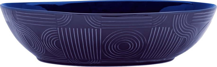 Tmavě modrá keramická servírovací miska Arc – Maxwell & Williams Maxwell & Williams
