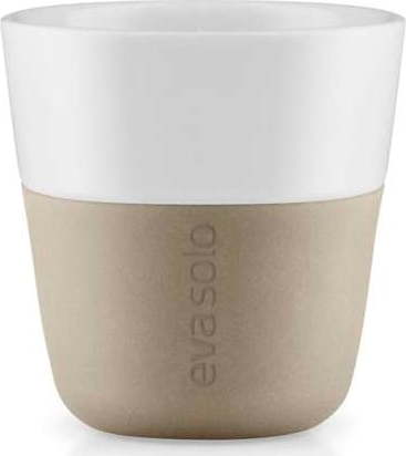 Béžovo-bílé porcelánové šálky na espresso v sadě 2 ks 80 ml – Eva Solo eva solo