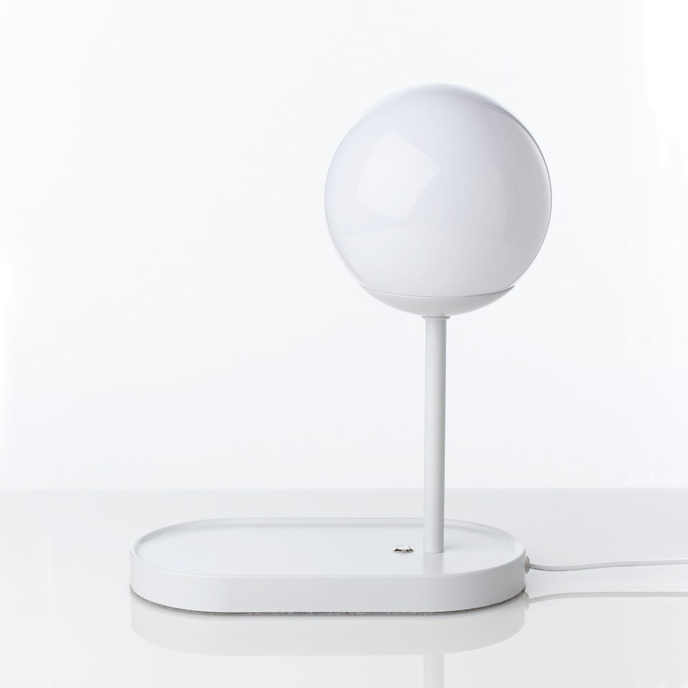 Bílá LED stolní lampa (výška 33 cm) Pogo – Tomasucci Tomasucci