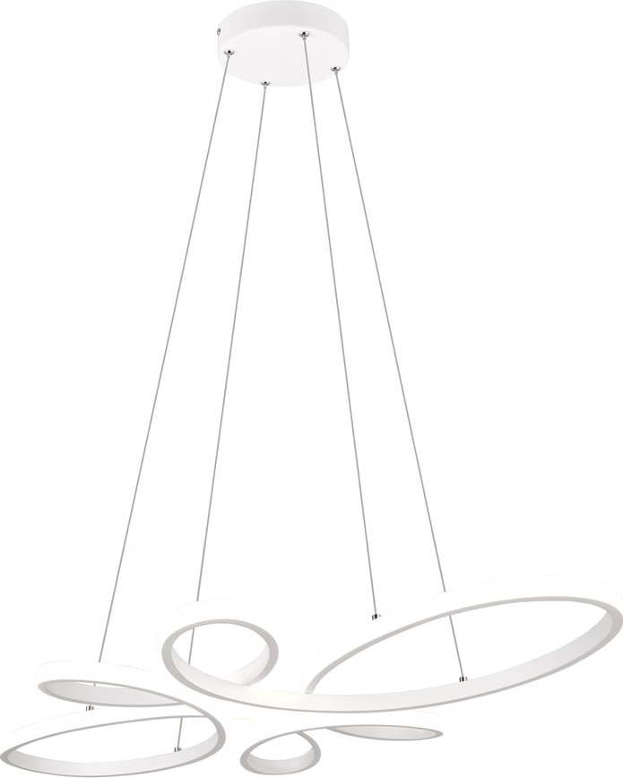 Bílé LED závěsné svítidlo Fly – Trio TRIO