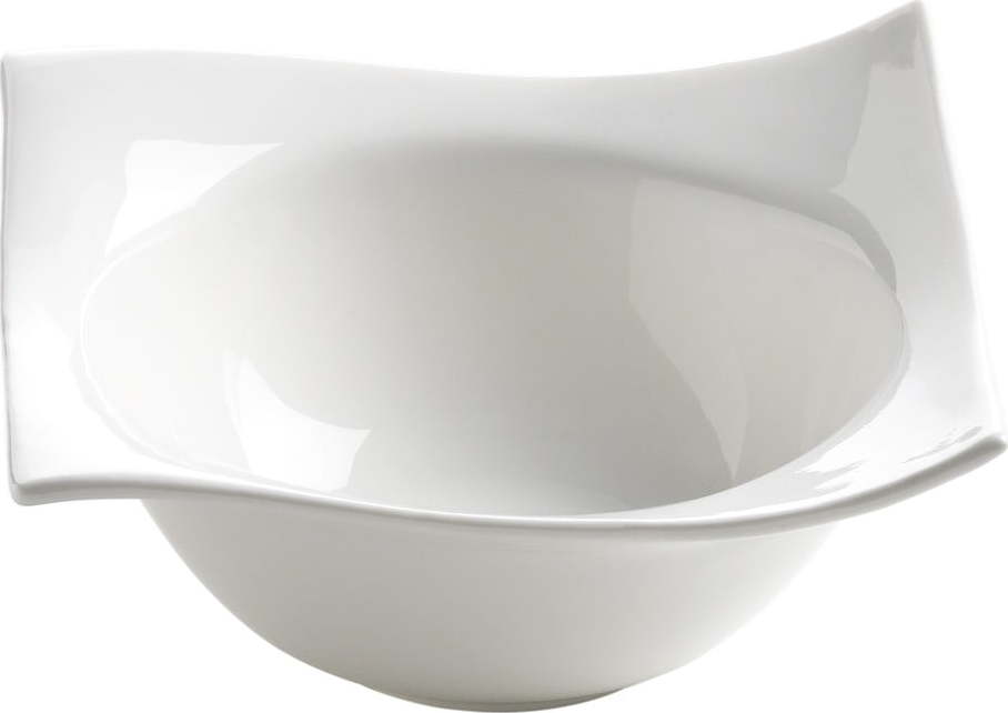 Bílý hluboký porcelánový talíř Motion – Maxwell & Williams Maxwell & Williams