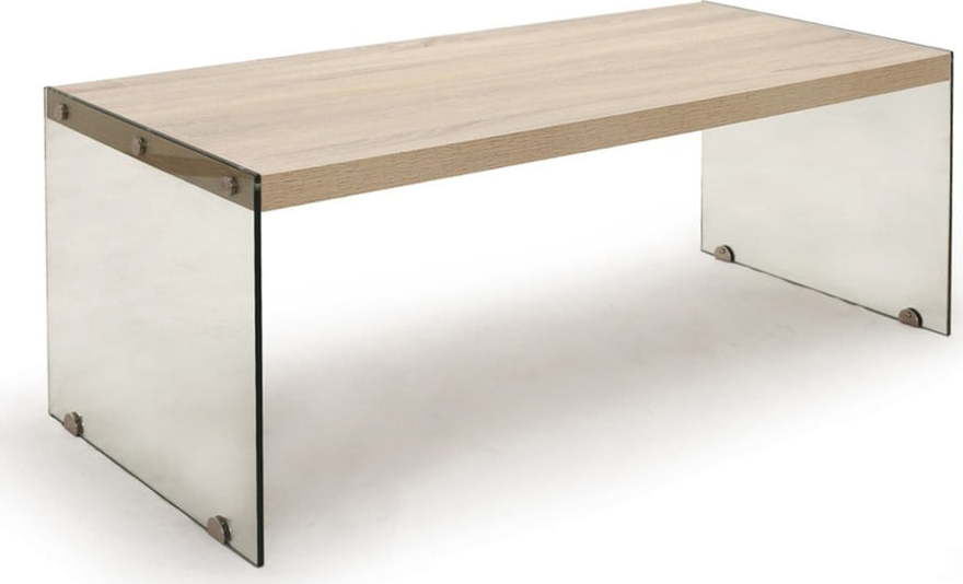 Konferenční stolek s deskou v dubovém dekoru v přírodní barvě 55x110 cm Nancy – Tomasucci Tomasucci