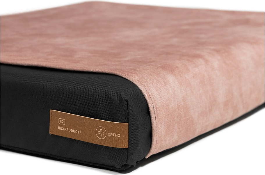 Světle růžový povlak na matraci pro psa 60x50 cm Ori M – Rexproduct Rexproduct