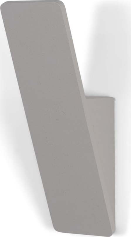 Světle šedý nástěnný ocelový háček Angle – Spinder Design Spinder Design