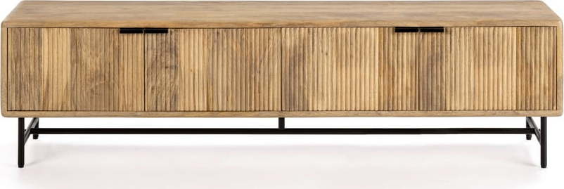 TV stolek z mangového dřeva v přírodní barvě 190x50 cm Mundra – Marckeric Marckeric