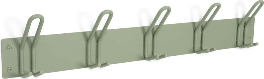 Zeleno-šedý kovový nástěnný věšák Miles – Spinder Design Spinder Design