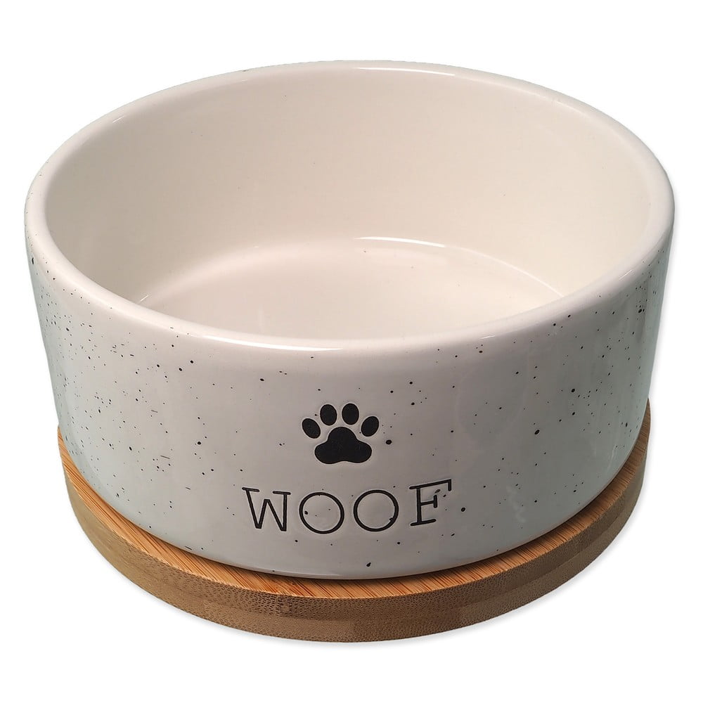 Keramická miska pro psa ø 16 cm Dog Fantasy WOOF – Plaček Pet Products Plaček Pet Products