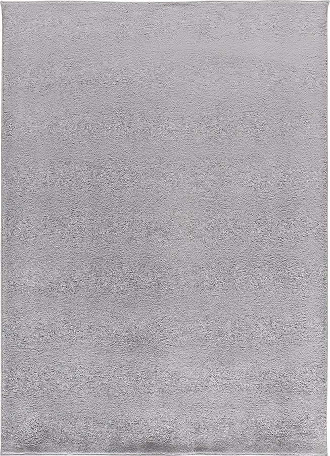 Šedý koberec z mikrovlákna 60x100 cm Coraline Liso – Universal Universal
