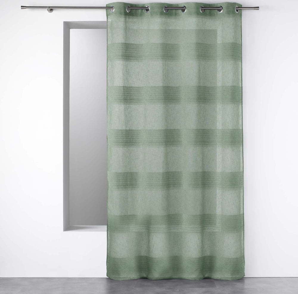 Zelená záclona 140x280 cm Terraza – douceur d'intérieur Douceur d intérieur