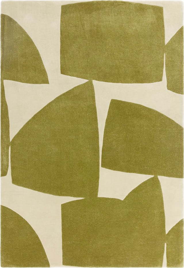 Zelený ručně tkaný koberec z recyklovaných vláken 120x170 cm Romy – Asiatic Carpets Asiatic Carpets